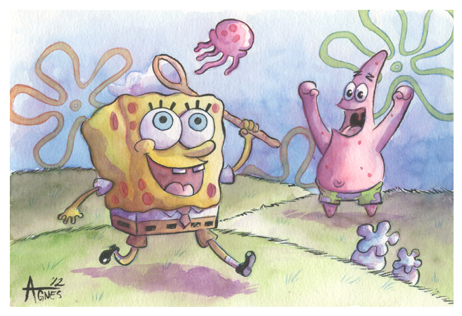 Spongebob Squarepants and Patrick