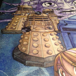 Doctor Who Process Art