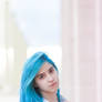 Blue hair girl (2)