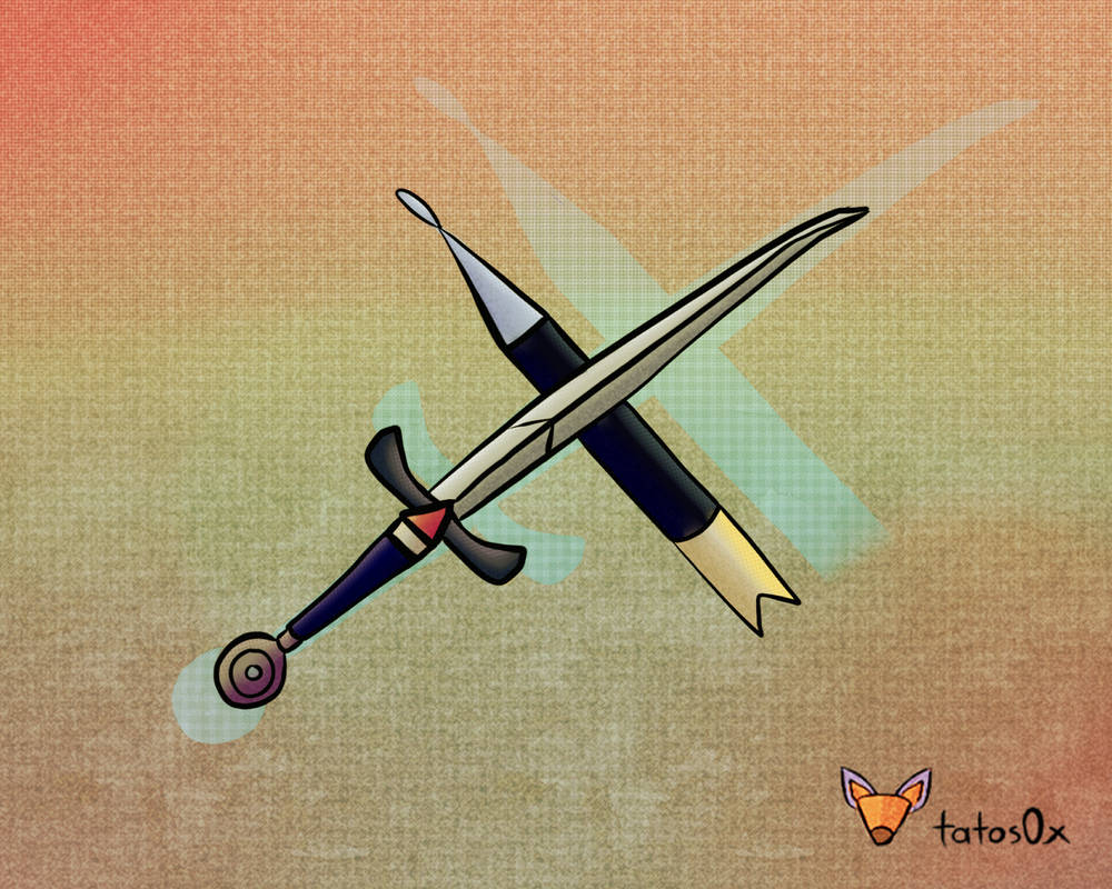 Drawing inktober 2023 Dagger by tatos0x by TatoS0 on DeviantArt