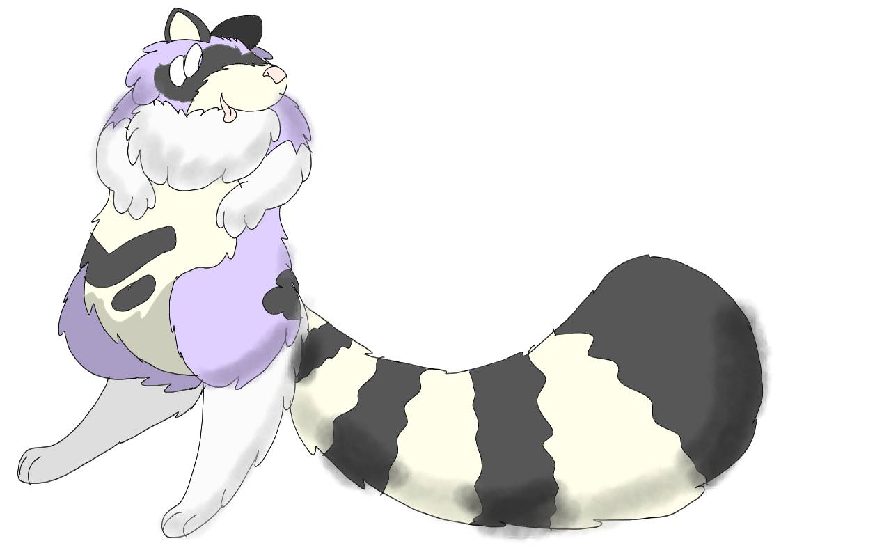 Fakemon Racoon Wackoon, The Raccoon Fakemon by RubyBadger223 on DeviantArt