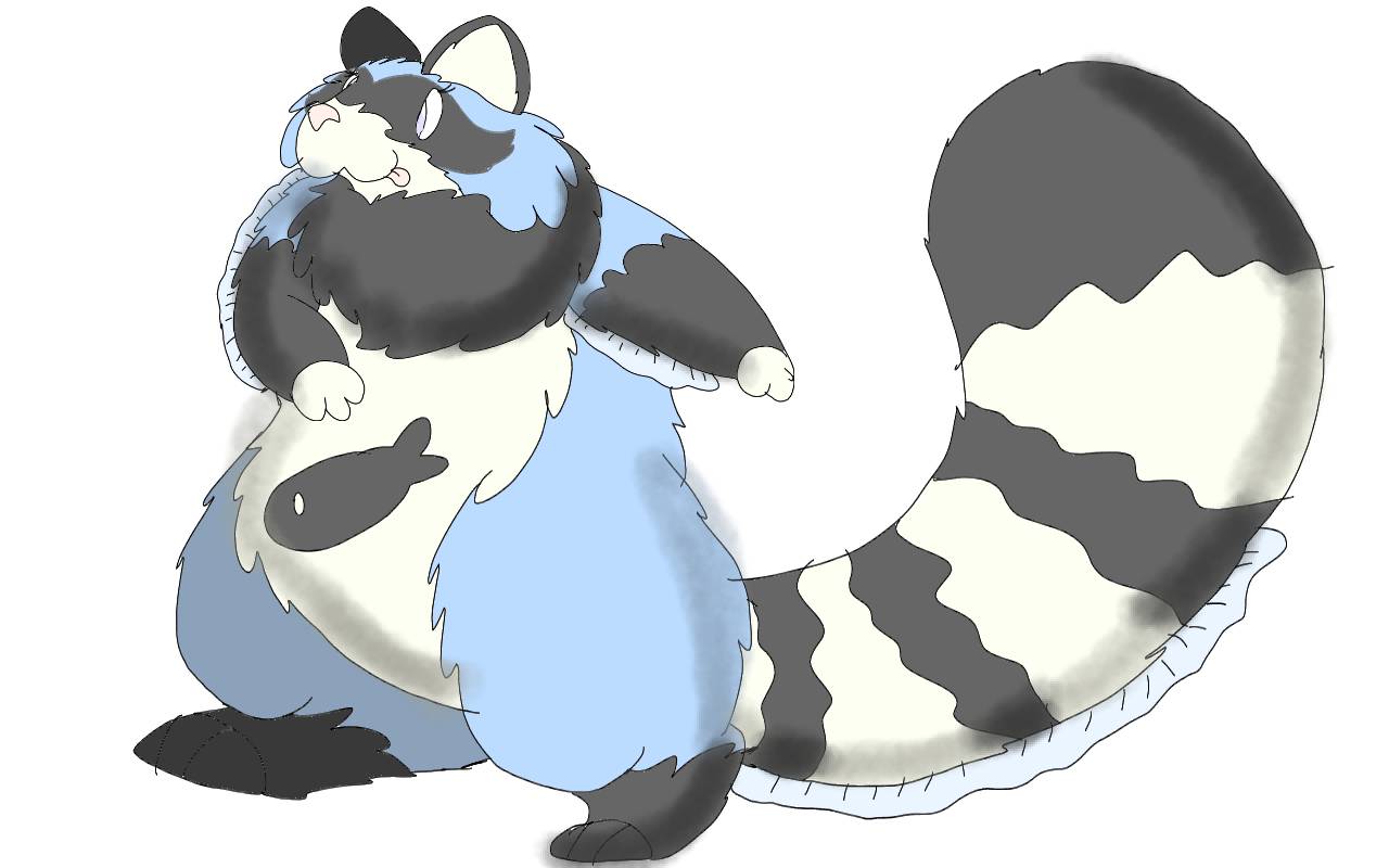 Fakemon Racoon Seacoon, The Raccoon Fakemon by RubyBadger223 on DeviantArt
