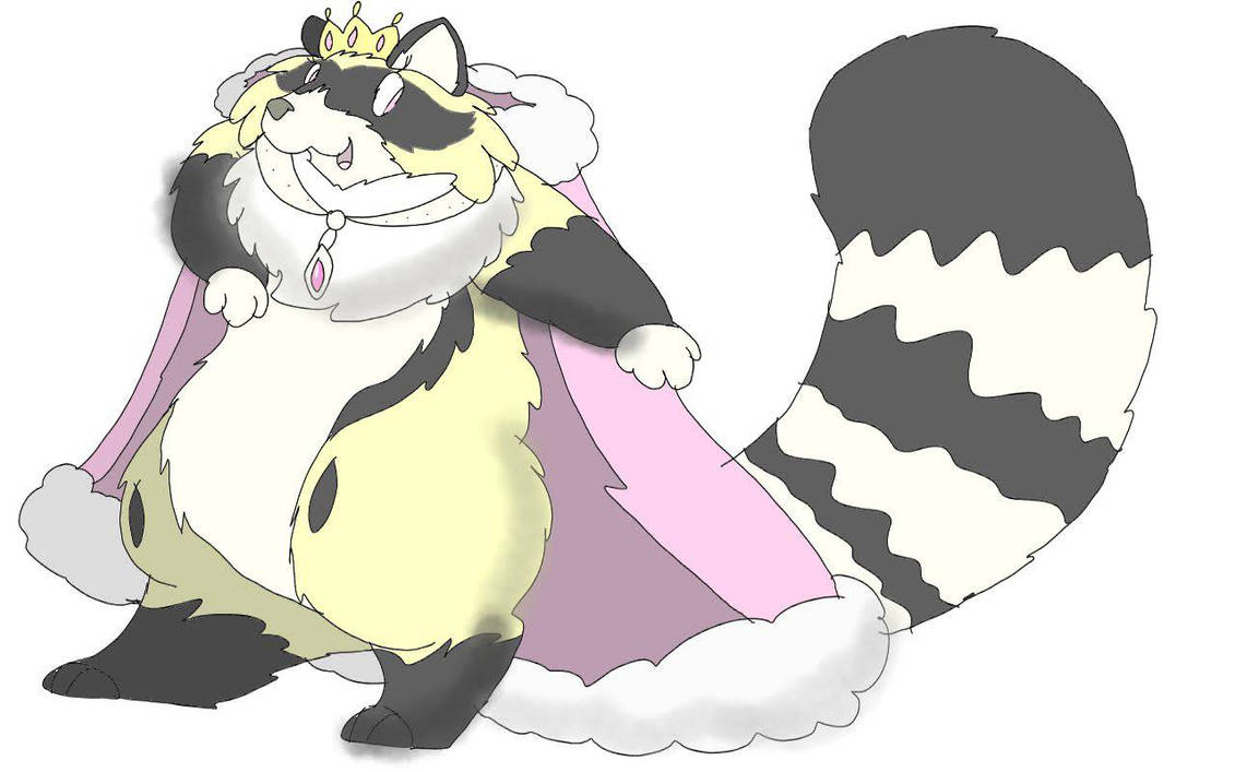 Fakemon Racoon Queecoon, The Raccoon Fakemon by RubyBadger223 on DeviantArt