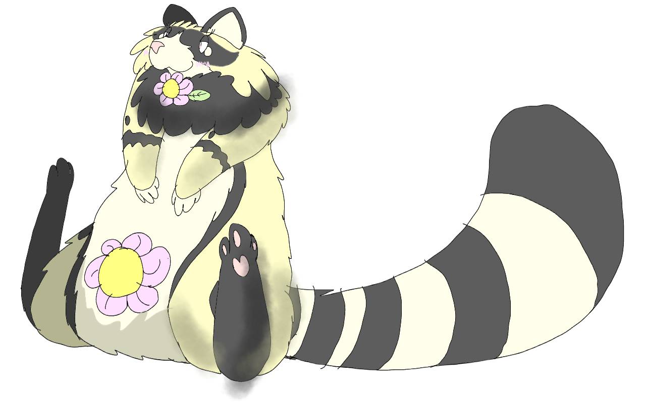 Fakemon Racoon Pawsloom, the Raccoon Fakemon by RubyBadger223 on DeviantArt
