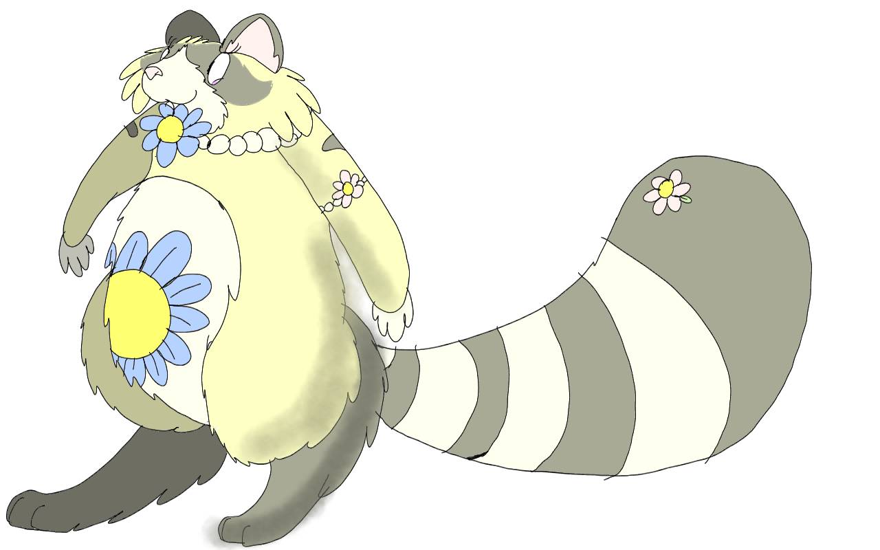 Fakemon Racoon Raccloomer, The Raccoon Fakemon by RubyBadger223 on DeviantArt