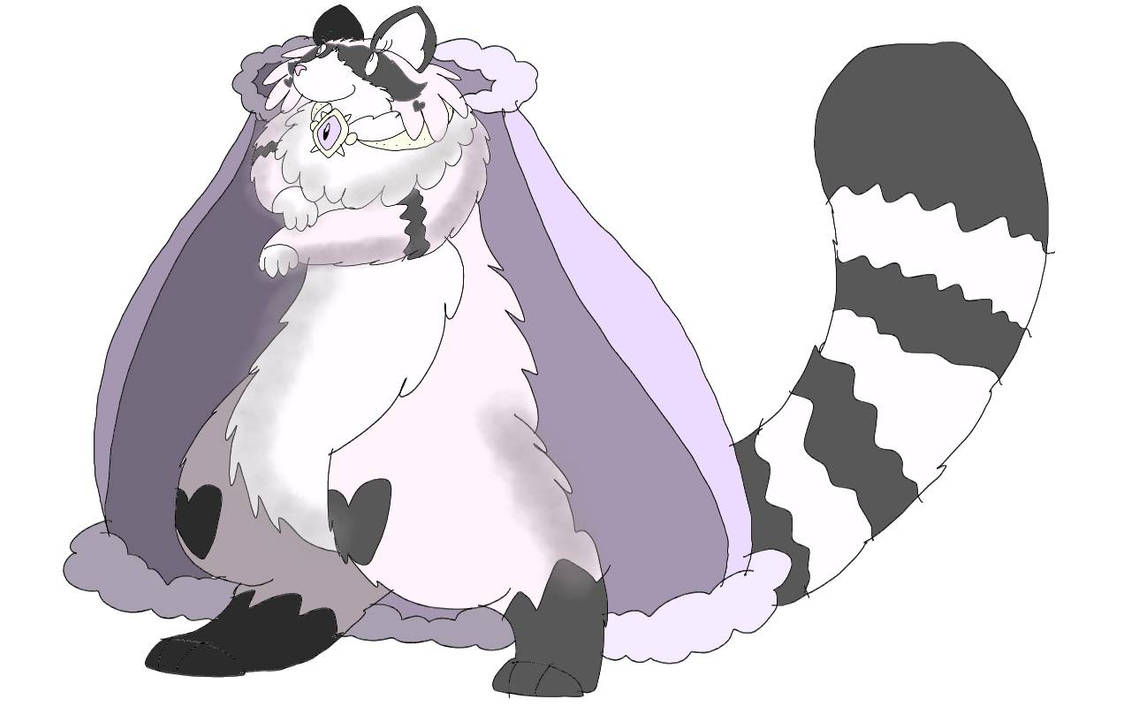 Fakemon Racoon Clearcoon the Raccoon Fakemon by RubyBadger223 on DeviantArt