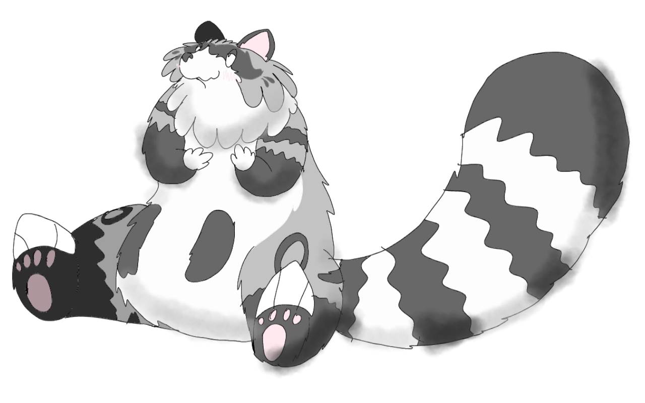 Fakemon Racoon Raccoon Fakemon (6/3/20) by RubyBadger223 on DeviantArt