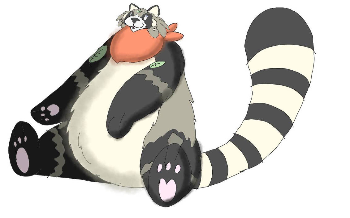Fakemon Racoon Raccoon Dog (Tanuki/Tanooki) Fakemon by RubyBadger223 on DeviantArt