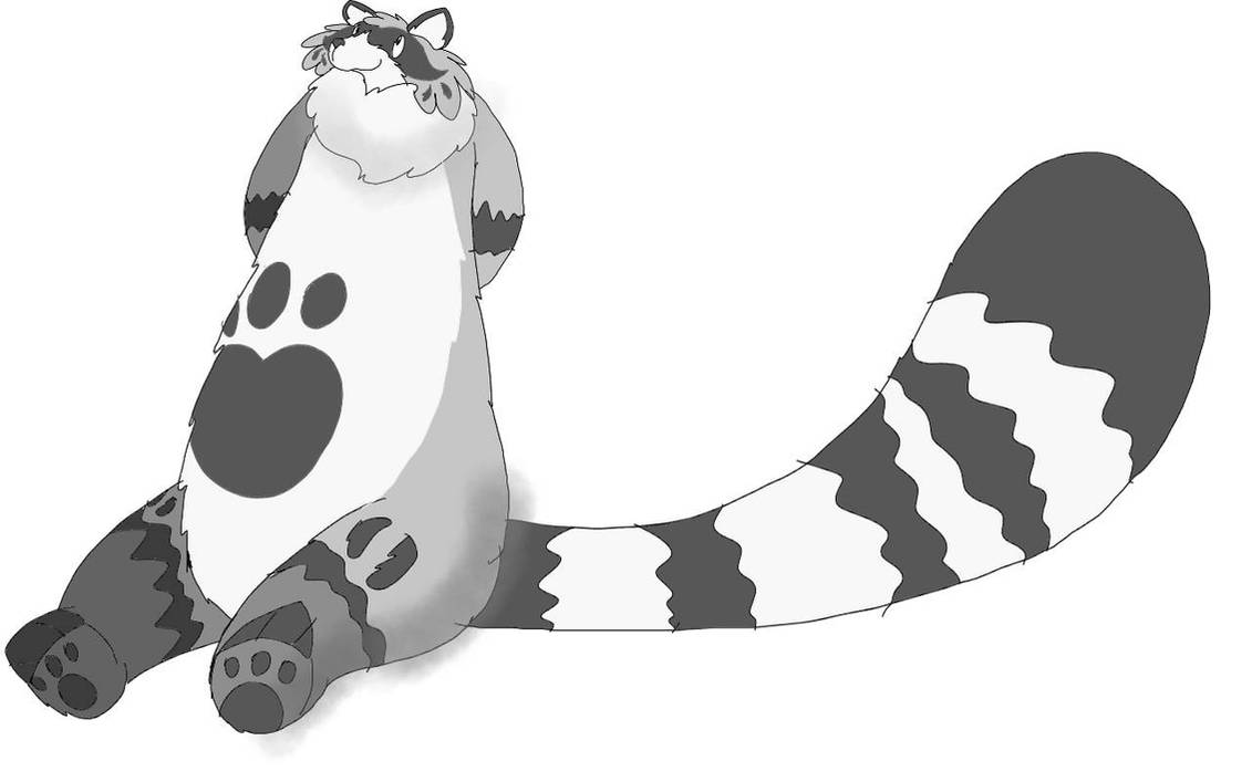 Fakemon Racoon Raccoon Fakemon (8/2/20) by RubyBadger223 on DeviantArt