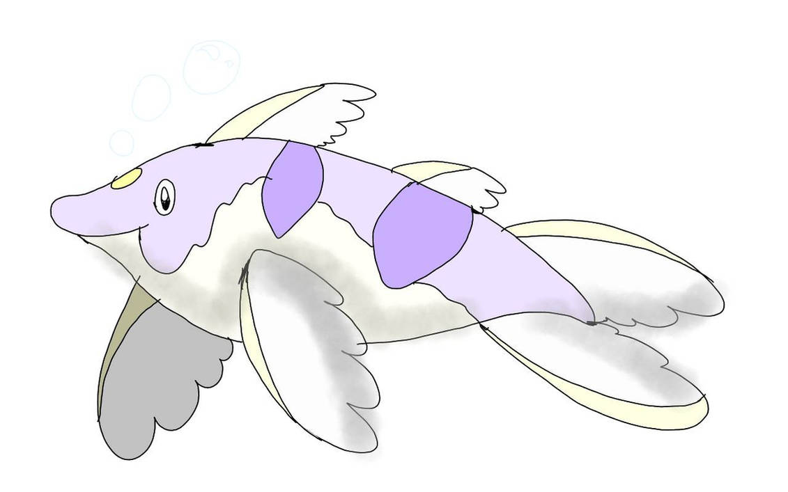 Flying Fish Fakemon (1/22/21) by RubyBadger223 on DeviantArt