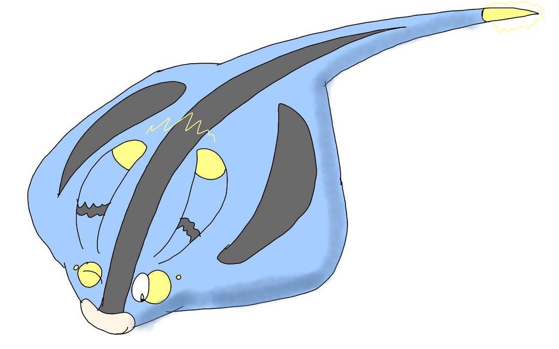 Ray Fakemon Electro-Ray Fakemon (4/22/21) by RubyBadger223 on DeviantArt