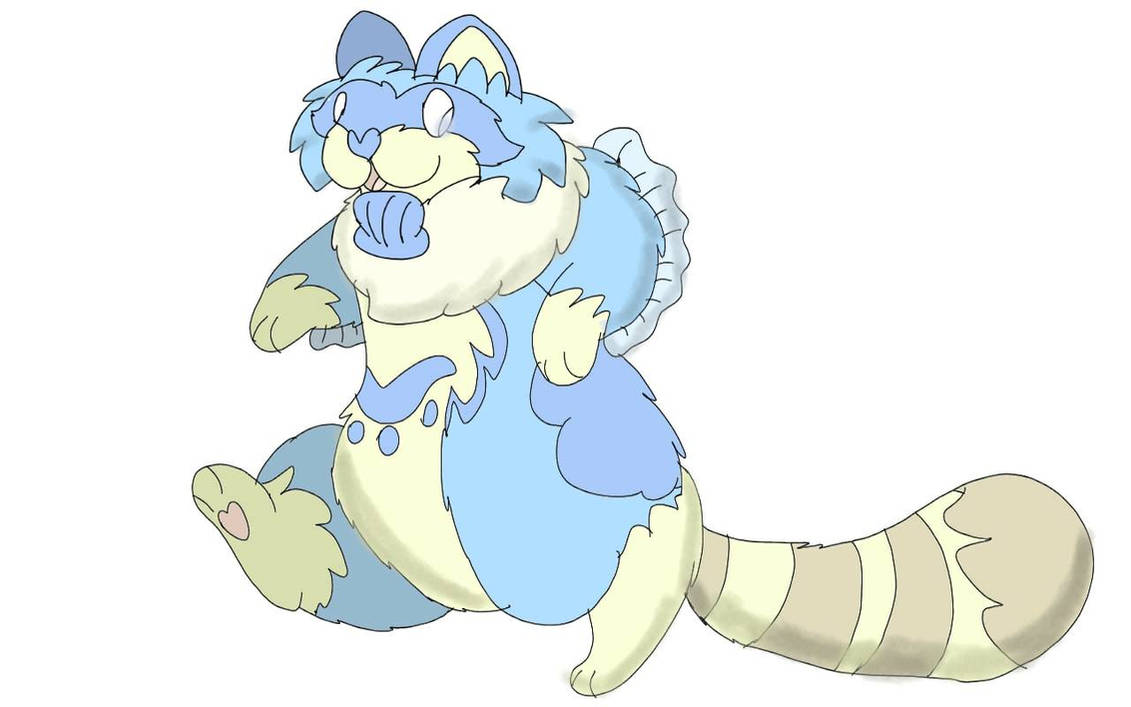 Fakemon Racoon Aqua Raccoon Fakemon (5/29/19) by RubyBadger223 on DeviantArt