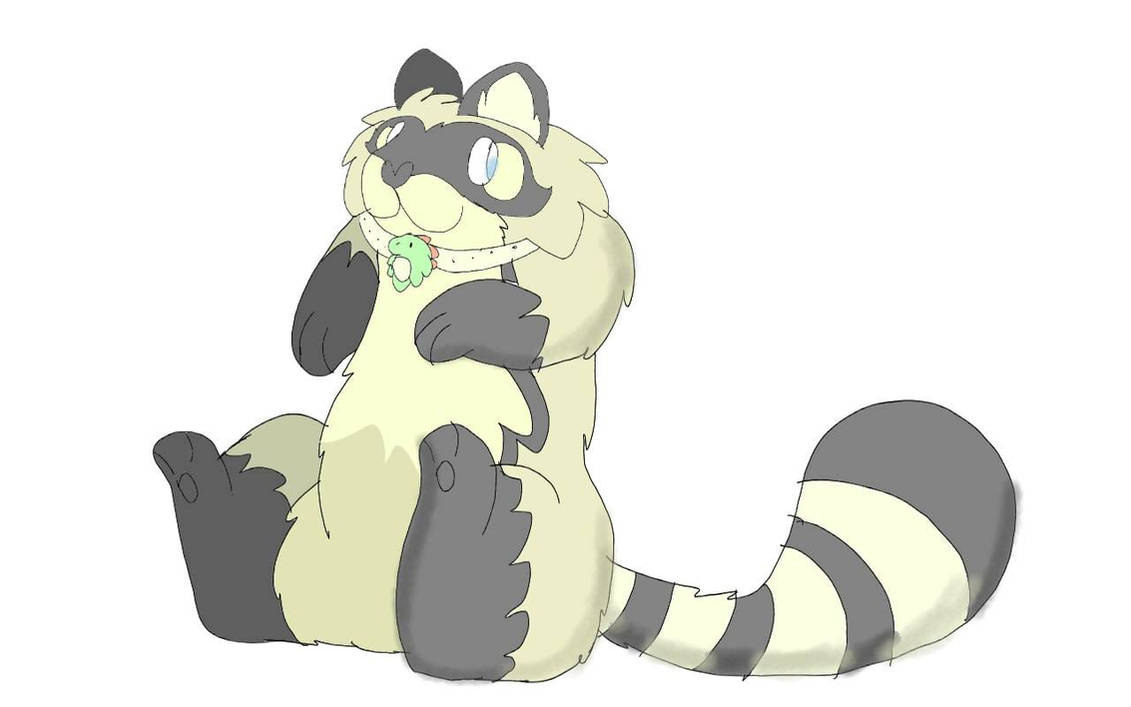 Fakemon Racoon Raccoon Fakemon (5/16/19) by RubyBadger223 on DeviantArt