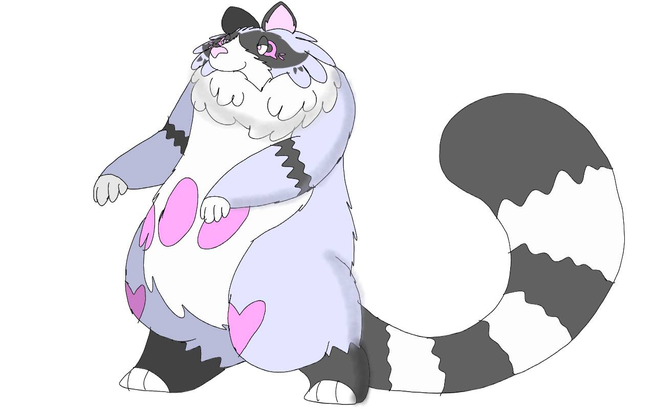 Fakemon Racoon Raccoon Fakemon (5/12/21) by RubyBadger223 on DeviantArt