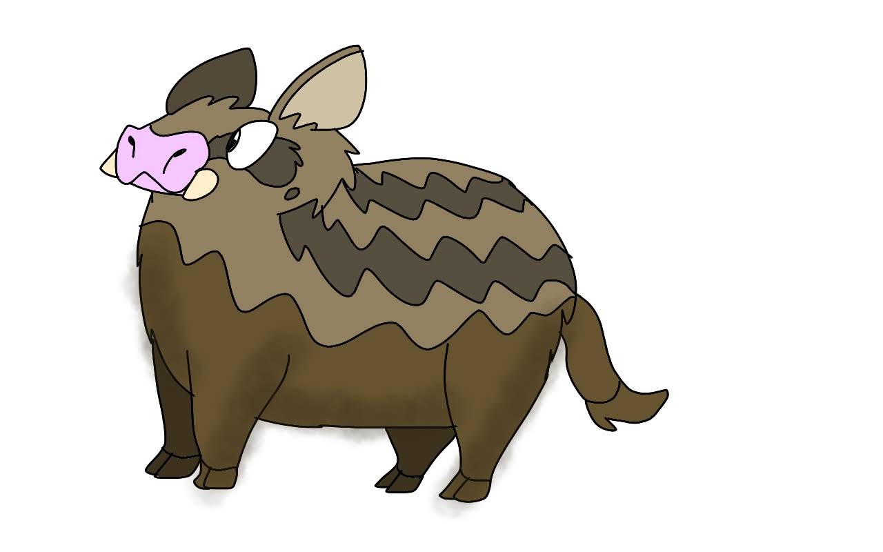 Boar Monkey Deviantart Boar Fakemon (9/24/22) by RubyBadger223 on DeviantArt