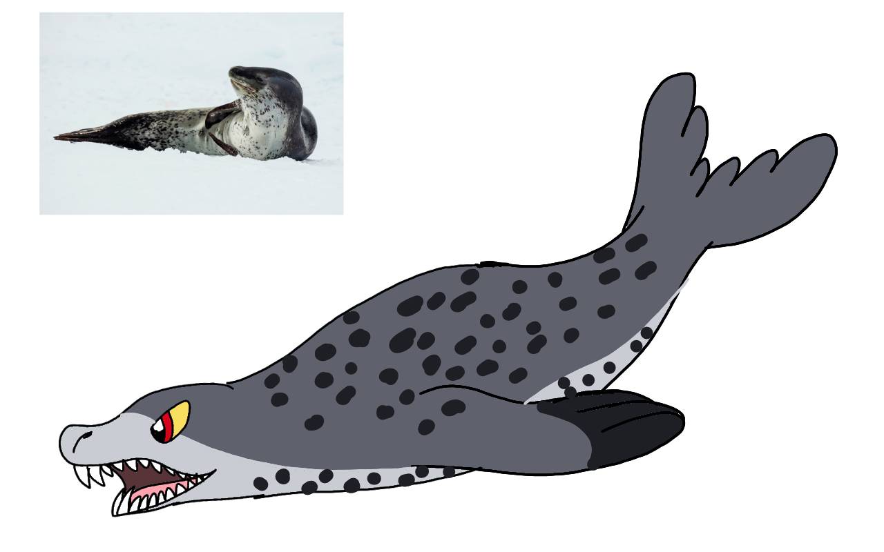 Leopard Seal By RubyBadger223 On DeviantArt