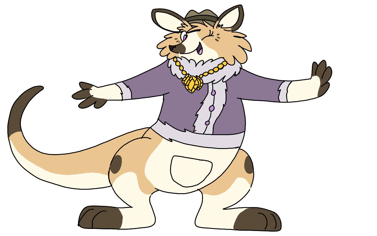 Ditty Drawing Ditty is doing her little dance by RubyBadger223 on DeviantArt