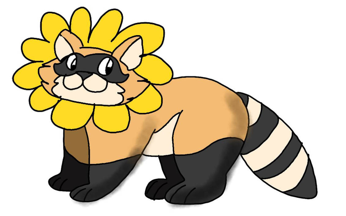 Fakemon Racoon Raccoon Fakemon (8/18/23) by RubyBadger223 on DeviantArt