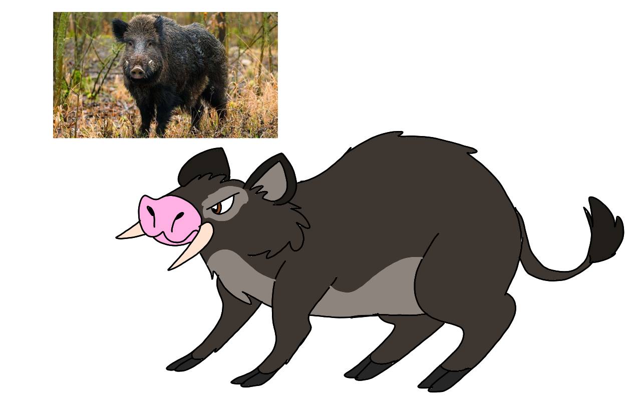 Boar Monkey Deviantart Wild Boar by RubyBadger223 on DeviantArt