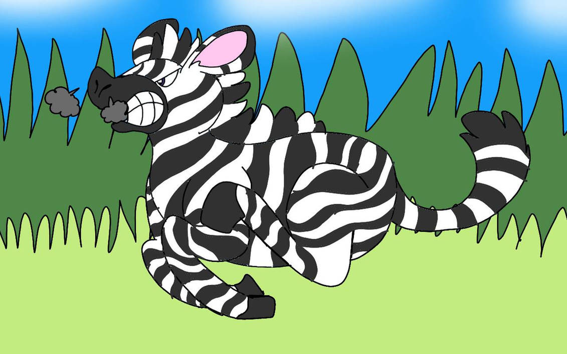 Angry Mini Zebra One Angry Zebra by RubyBadger223 on DeviantArt