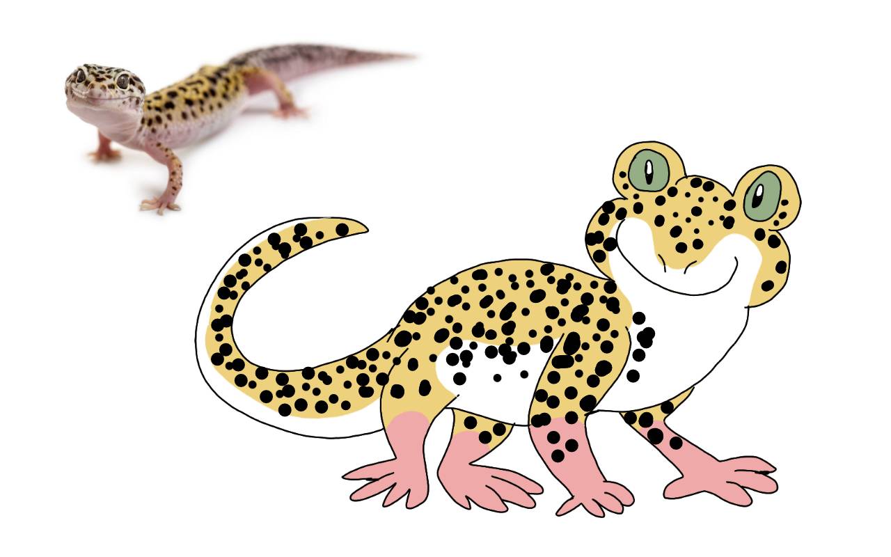 Gecko Deviantart Leopard Gecko by RubyBadger223 on DeviantArt