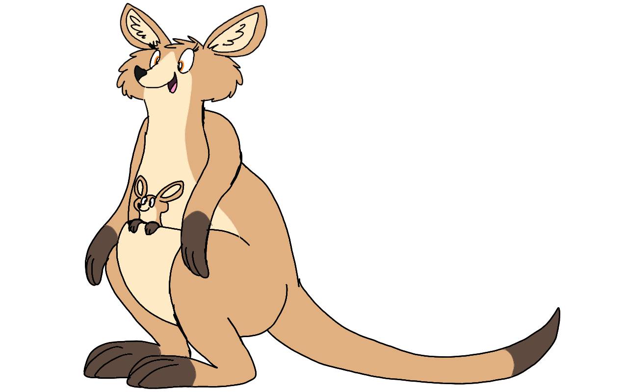 Kangaroo by RubyBadger223 on DeviantArt
