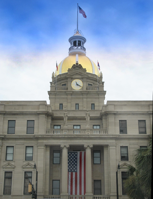 City Hall Savannah 07 04 08