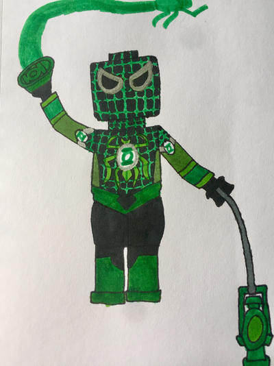 Green Lantern Spider-Man by Rugnificent on DeviantArt