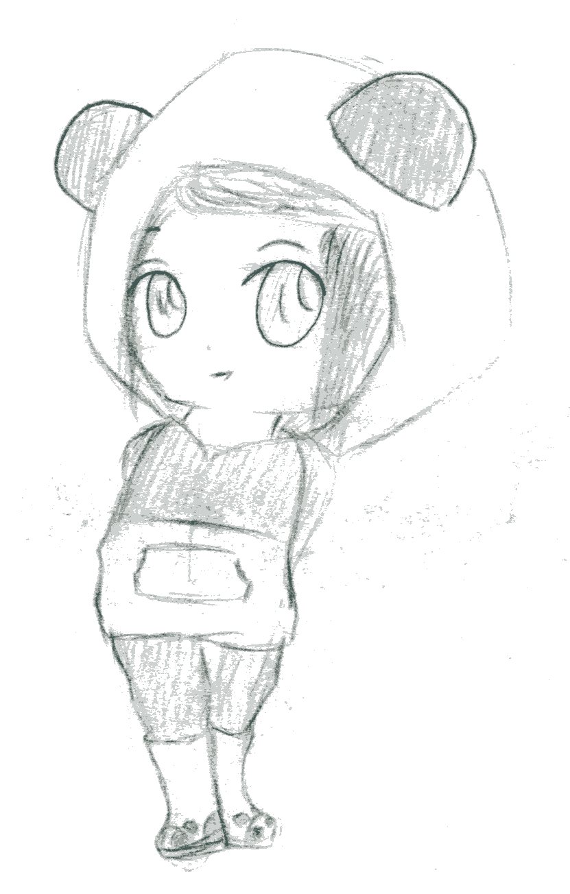 Panda Girl Chibi