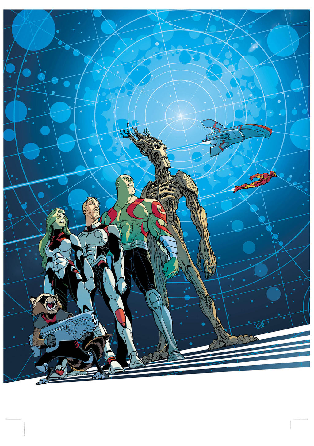 Gotg Drawing GotG by lao-wa on DeviantArt