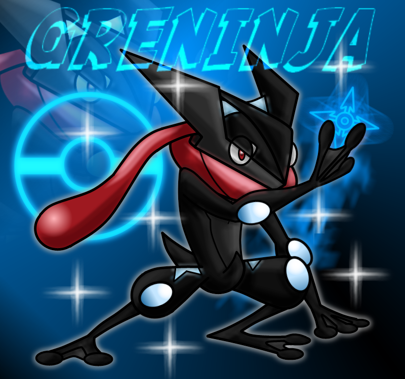 Shiny Greninja By Lightningrod728 On Deviantart