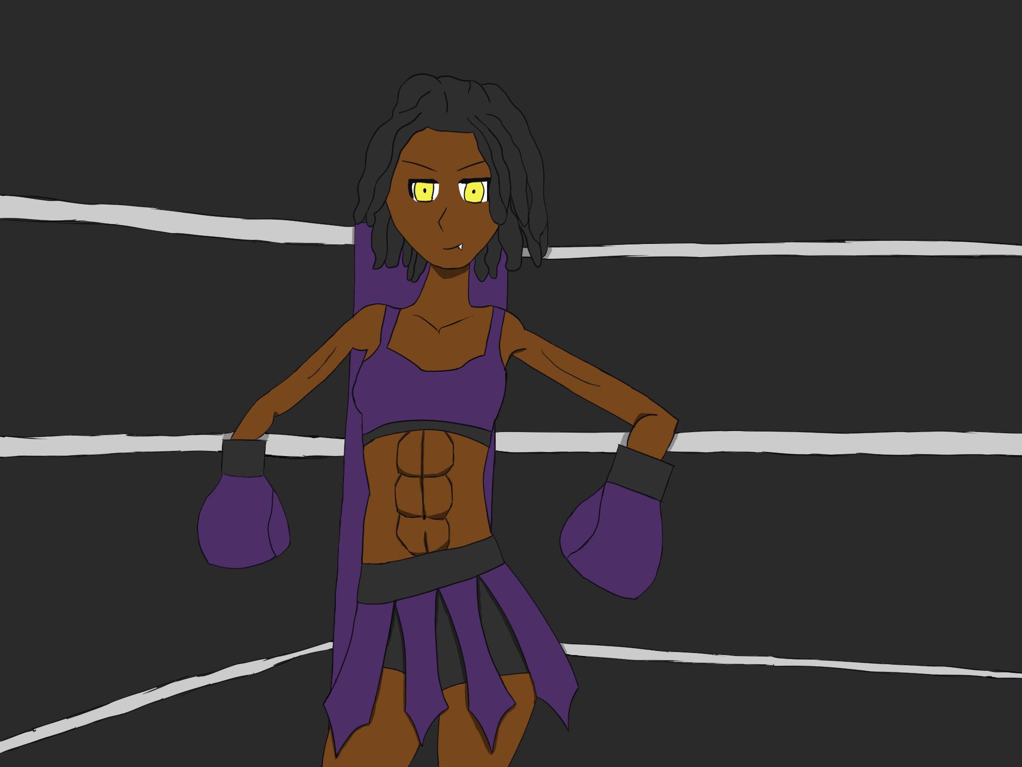 Boxing Ref Redraw. by MidoriHQ on DeviantArt