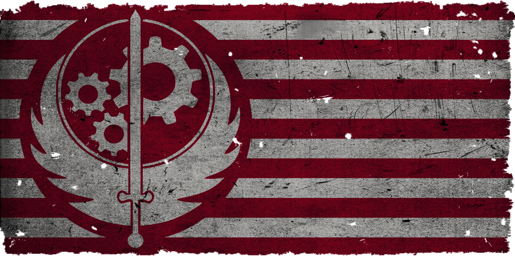 Fallout Brotherhood Of Steel Flag By Mikeeu76 On Deviantart