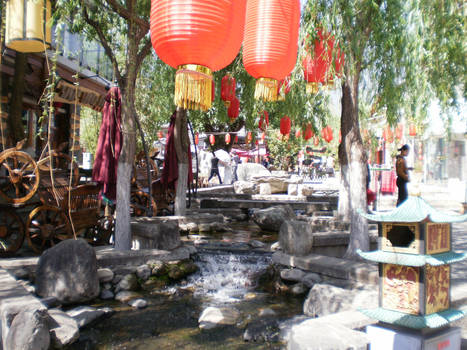 DaLi, China - Town, Lanterns