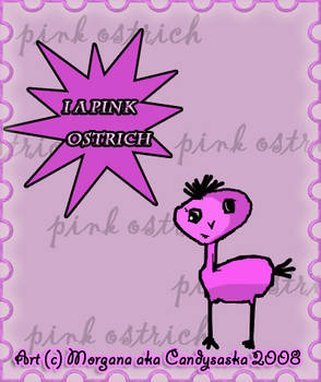 pink ostrich