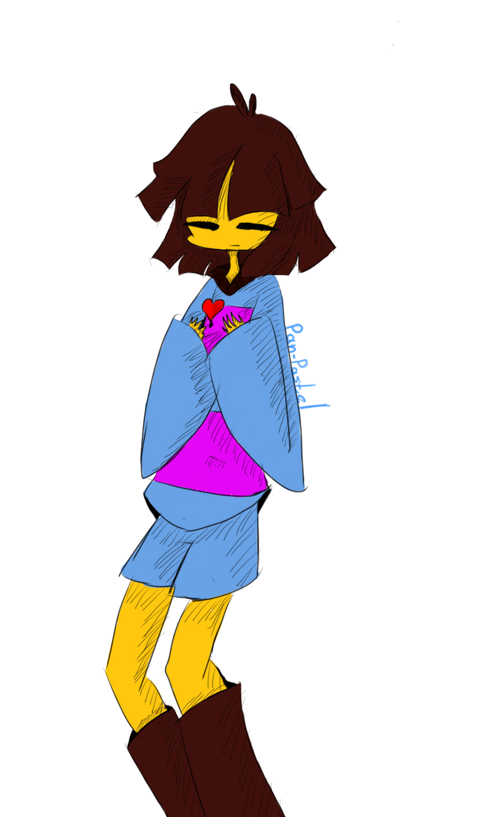 Frisk by Pan-Pastel on DeviantArt