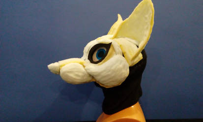 fursuit head WIP.