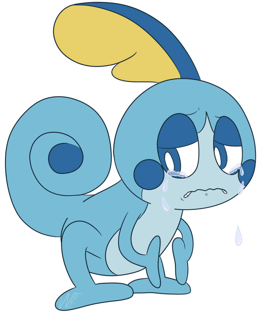 Sobble by RobotWolfgang on DeviantArt