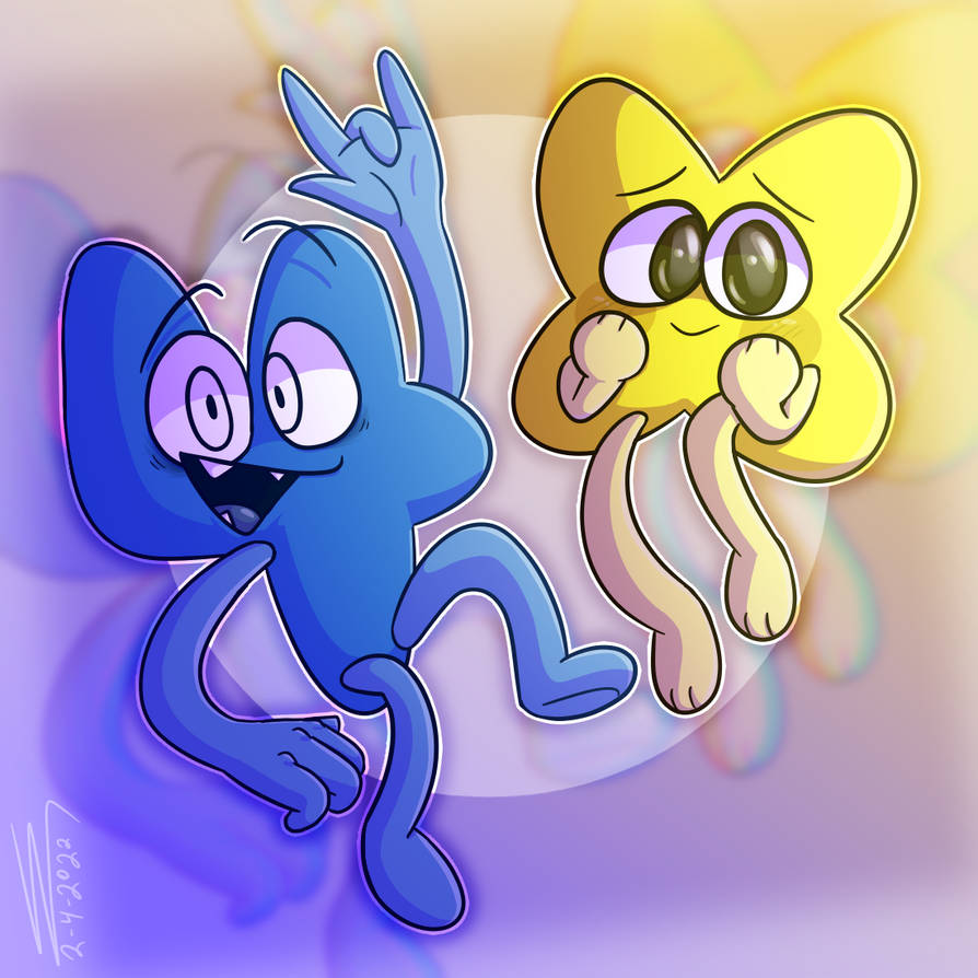 BFB Month 04 - 4 and X by RobotWolfgang on DeviantArt