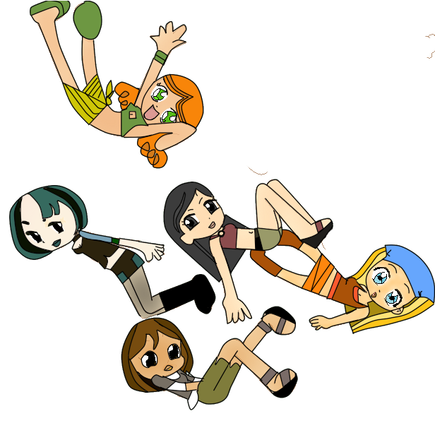 chibi total drama girls