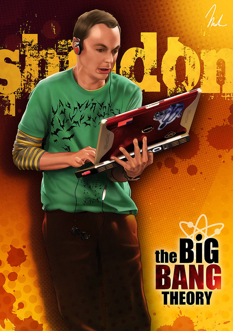 Sheldon Cooper Poster By MartinGen On DeviantArt