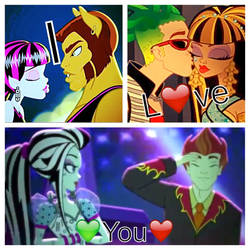 My Monster high couples