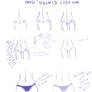 How to draw: navel and pelvis (easy)