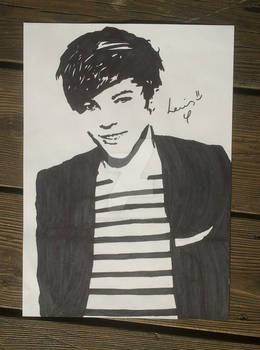 louis tomlinson pop art