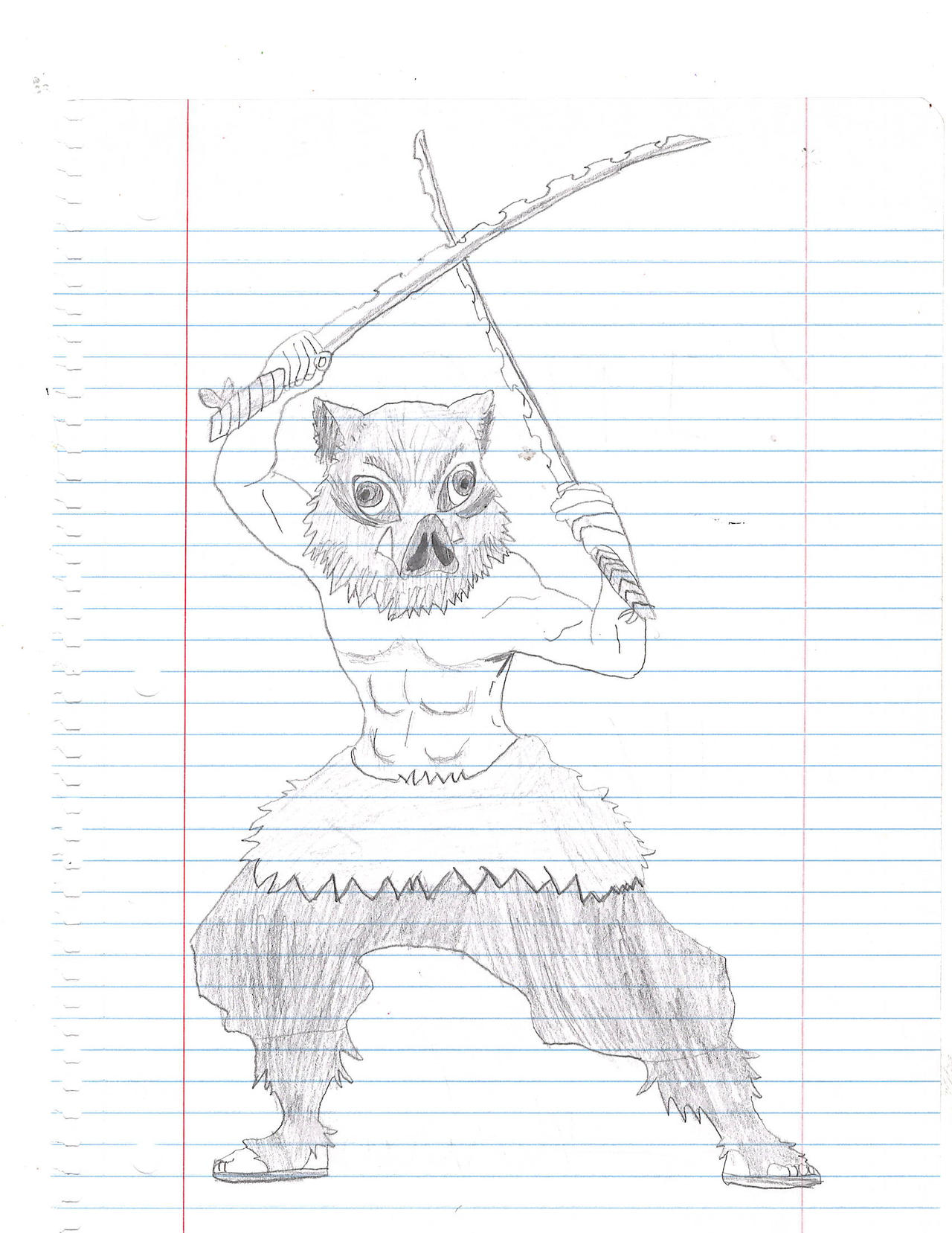 Inosuke by Rowansketch on DeviantArt