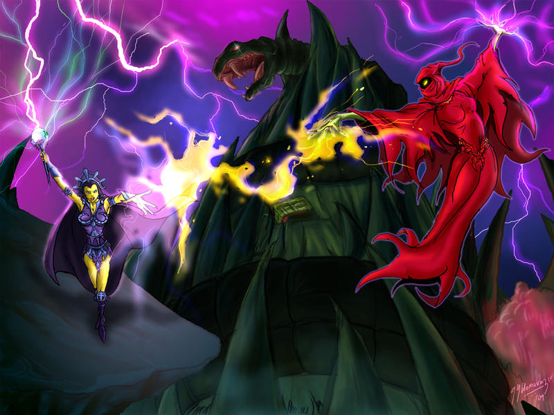 Evil-Lyn Vs Shadow Weaver