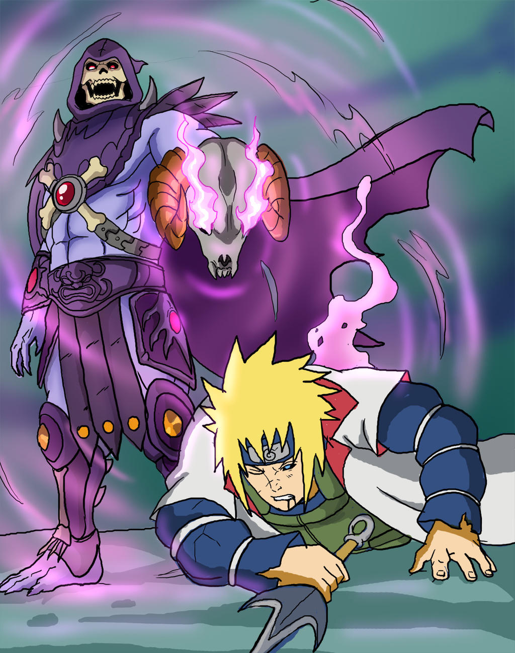 Skeletor V/s Minato - 80s vs Anime