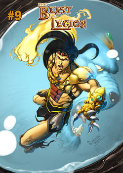 Beast Legion #9 Cover by Dheeraj Verma