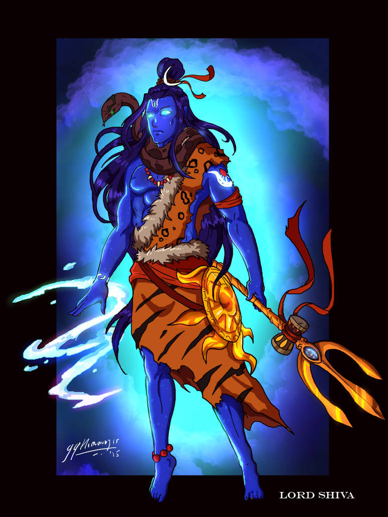 Lord Shiva - Full body Concept art by JazylH on DeviantArt