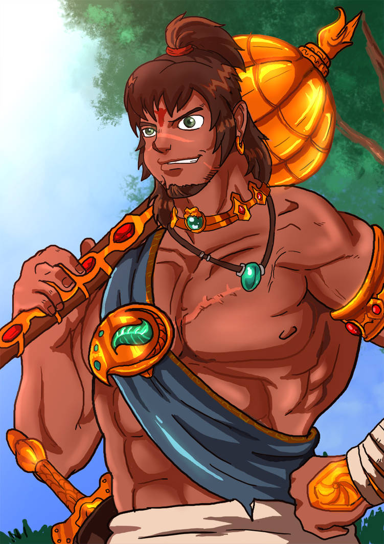 Balram: Indian Mythic characters Anime Style by JazylH on DeviantArt